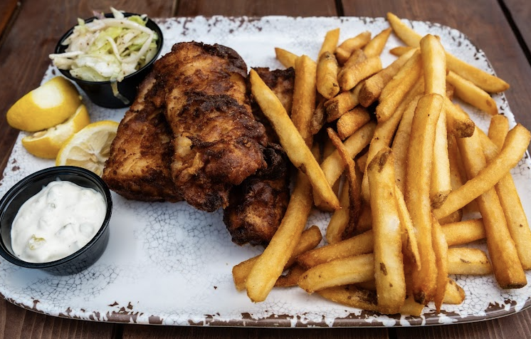 Purple Goat signature dishes The Kranz
Chipotle Salmon Rice Bowl
Southwest Fried Chicken